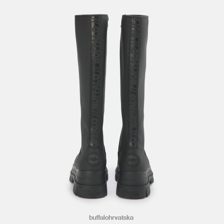 crno Buffalo aspha rain hi gumena čizma vegan |čizme TDD6T726